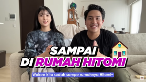 Hitomi memperkenalkan rumah barunya