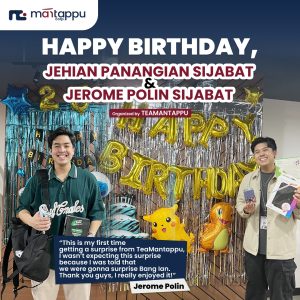 Mantappu Corp. rayakan ulang tahun Jerome Polin dan Jehian Sijabat